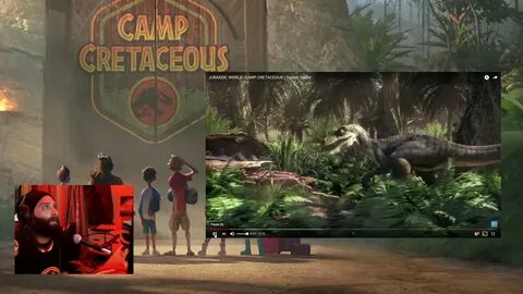 JURASSIC WORLD: CAMP CRETACEOUS Teaser trailer reaction and 