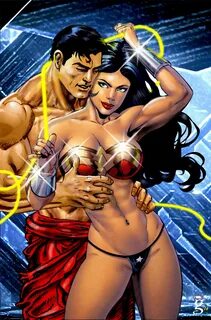 Superman and Wonder Woman: Global warming explained. Carniva