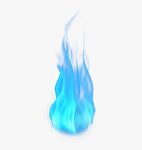Blue Flames Png - Transparent Blue Flame Png, Png Download -