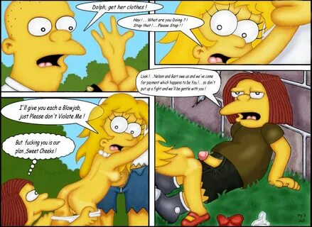 The Simpsons- Gang Bang Porn Comics