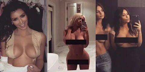 Η Kim Kardashian δεν θα σταματήσει τις γυμνές selfies - cyou