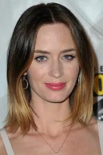 Emily Blunt, Before and After Blunt hair, Emily blunt, Natur