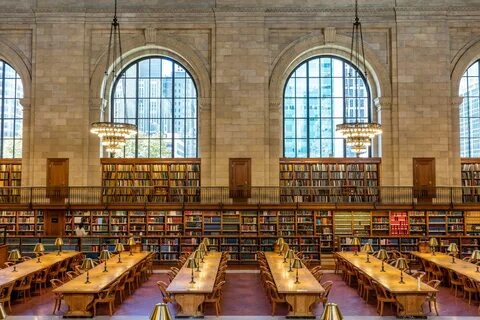 The New York Public Library’s gorgeous Rose Reading Room has