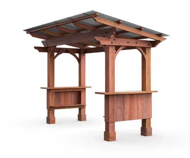 Spécialité Palpiter Truie wooden barbecue gazebo intelligenc