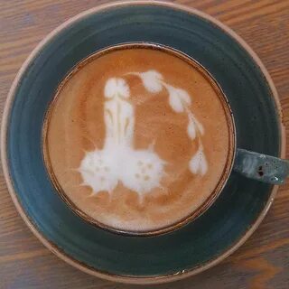 Latte art coffee cappuccino Кофе