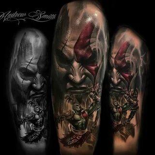 God of War Tattoo on Shoulder Best Tattoo Ideas Gallery