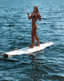 Canadian Pole Vaulter Robin Bone Hit The Beach With Olympic 