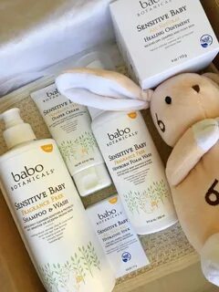 Babo Botanicals Sensitive Baby Skin Care Baby skin care, Bab