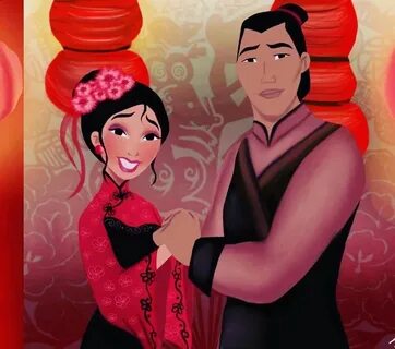 Mulan and Shang Disney fan art, Mulan, Disney movie characte
