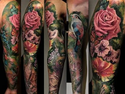 Flower Tattoos Sleeves * Half Sleeve Tattoo Site