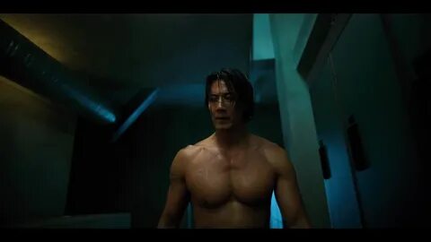 ausCAPS: Will Yun Lee and Joel Kinnaman shirtless in Altered