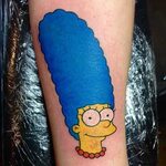 Marge Simpson tattoo by Jen Sterry #Simpons #MargeSimpson #T