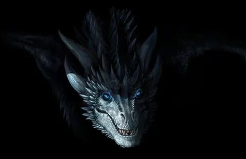Viserion Dragão de gelo, Dragões, Ilustração de monstro