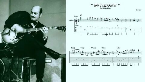 Joe Pass - Solo Jazz Guitar - Transcription - YouTube