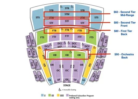 Gallery of mccaw hall section second tier box hh row a seat 