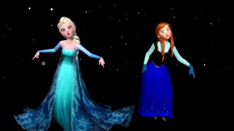 MMD - Testing Elsa and Anna's physics (FrozenXUltimateMedley