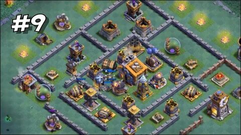 #9 3 Bintang Builder Hall Level 9 (BH9) Builder Base COC Ind