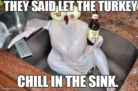 Image tagged in chillin' turkey - Imgflip