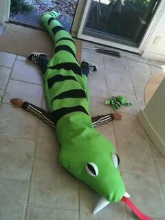 Baz's vine snake costume for halloween Snake costume, Costum