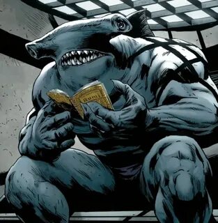 SHARK WEEK: The Coolest Sharks in Comics! King shark, Comic 