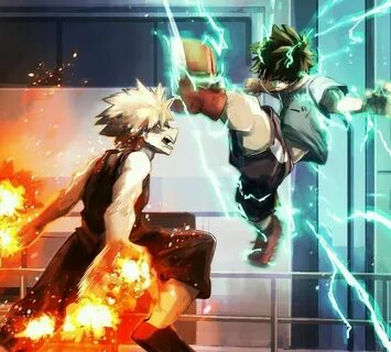 Deku vs Bakugou My Hero Academia #mha #bnha #hero #anime #pl