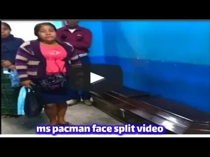 ms pacman face split video viral on twitter and reddit - You