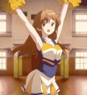 Anime cheerleader gif 3 " GIF Images Download