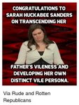 Sarah huckabee Memes