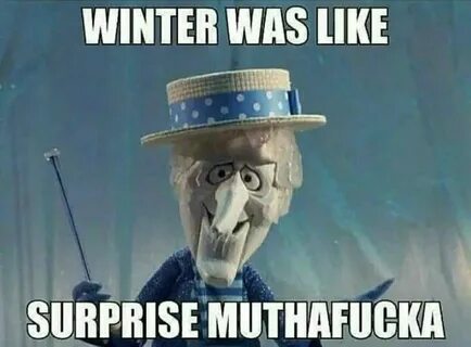Surprise muthafucka joke Cold meme, Freezing cold, Funny as 