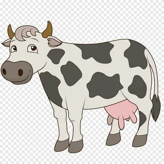 Συνδέστε τις τελείες Cattle Drawing, Cartoon Cow, των ζώων, 