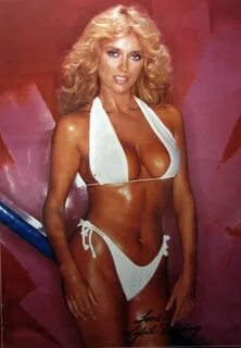 Sybil Danning - white bikini, 1980s Sybil danning, Bikinis, 