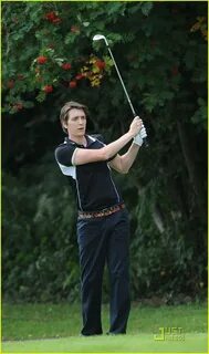 James and Oliver Phelps: Shooting Stars Golf Tournament - ha