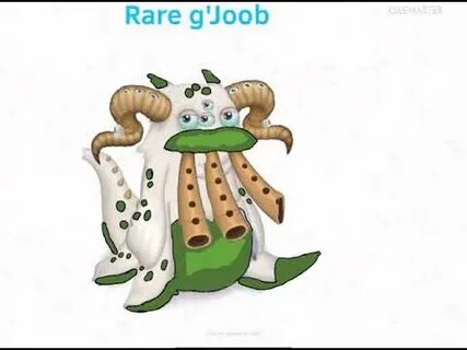 Fan made Rare g'joob By me - YouTube