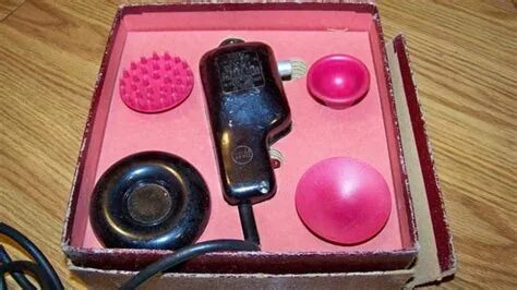 Vintage Electric Massager Hand Massager Sears With Original 