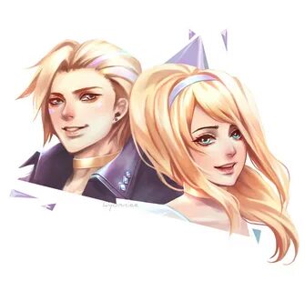 ArtStation - K/DA Lux and Ezreal