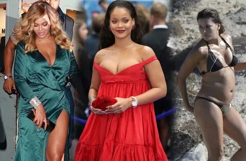 Rihanna, Beyonce & Celebrities Suffer Weight Gain In 2017.
