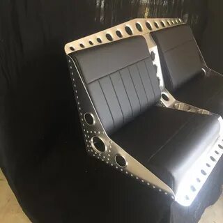 Bomber style bench seat for rat rod street rod or airboat Bo