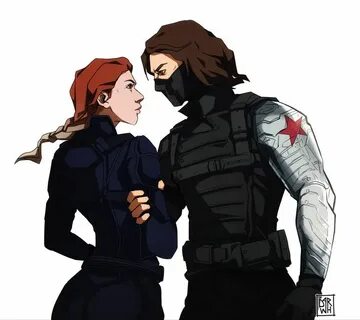 ArtStation - Bucky and Nat Winter Soldier x Black Widow, dar