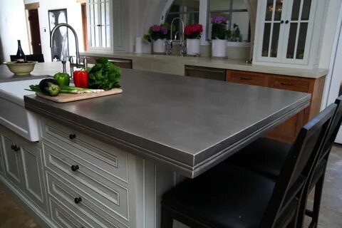 Pewter Countertops - Dru Decor