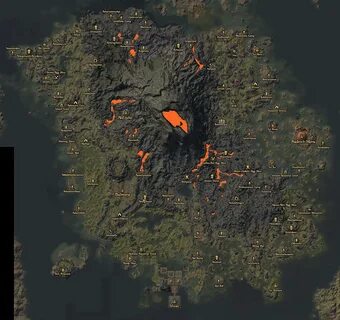 ESO Morrowind map of Vvardenfell with confirmed locations la