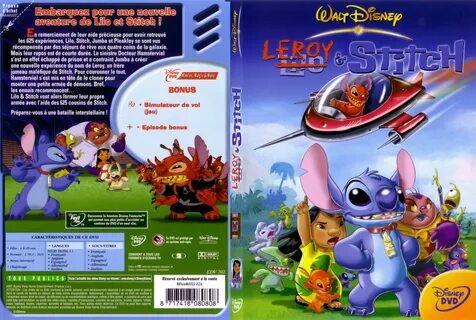 Jaquette DVD de Leroy et Stitch - SLIM - Cinéma Passion