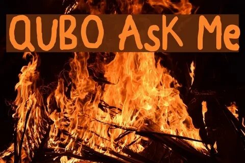 QUBO Ask Me Font Comments