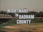 IMCDb.org: "Nightmare in Badham County, 1976": cars, bikes, 