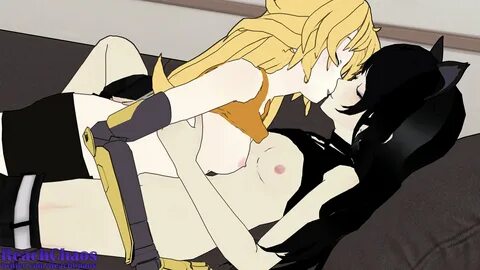 Reach na Twitterze: "Bumblebees in the air.Yang and Blake from RWBY.#lewd #nsfw 