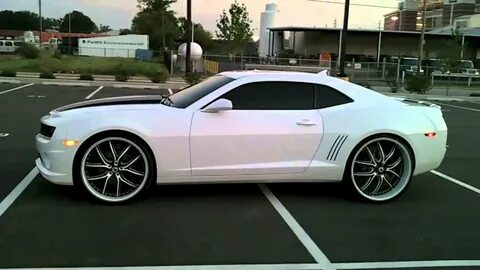 DG Motoring 2010 Camaro SS burnout on 24" 26" Asanti AF150 -