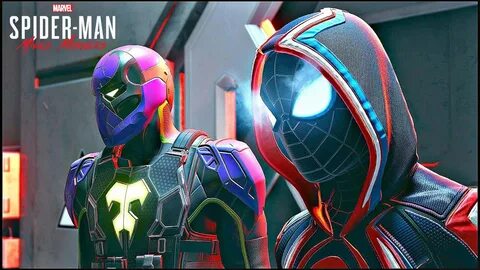 Miles and Prowler Team Up With Miles Morales 2099 Suit - Mar