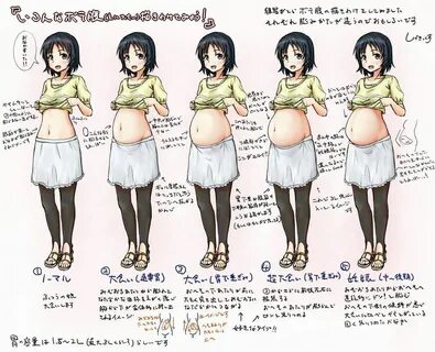 Pin de Makayla C en Pregnant Anime (con imágenes) Bocetos, D