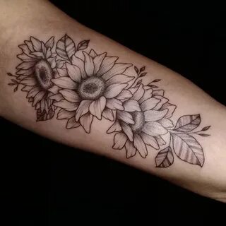 250 Amazing Sunflower Tattoo Designs with Meanings and Ideas