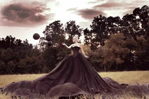 Mitchell Cahoon - Lourd Secret Parachute dress, Dark beauty 