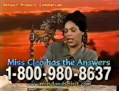 Miss Cleo Has The Answers GIF Gfycat